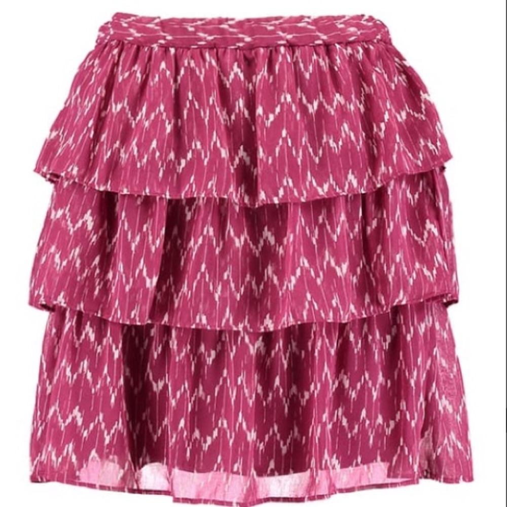 GAP PiNk  Ruffles Skirt - Picture 3 of 7